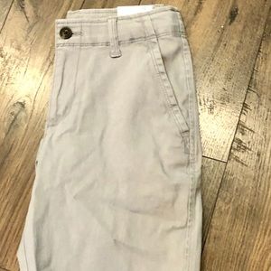 BNWT Boys Size 16 Arizona Grey Flat Front Shorts